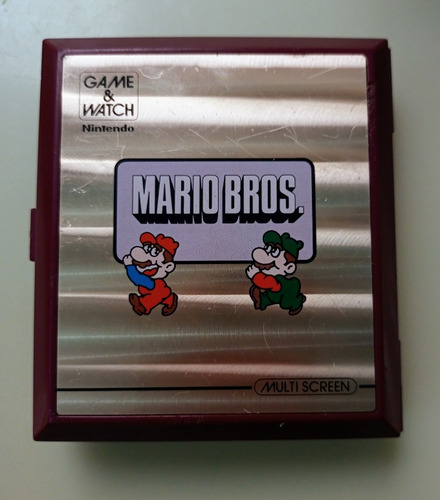 Juego Nintendo Mario Bros Game&watch 1983 Japan Vintage