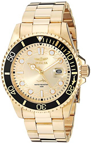 Reloj De Cuarzo Invicta Pro Diver Para Hombre, Dorado, 30025