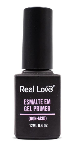 Esmalte Em Gel Primer Não Acido Real Love 12ml