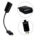 Cable Otg Para Equipos Móviles Celulares Puerto Micro Usb