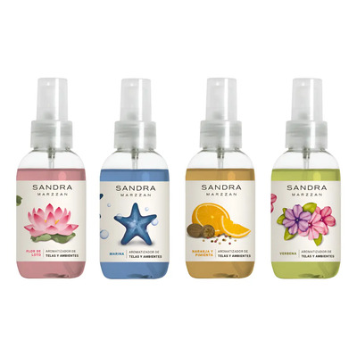 Aromatizadores 120ml X 4 Unidades A Elección Sandra Marzzan | MercadoLibre