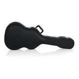 Estuche Para Guitarra Acustica Clasica Negro Madera Rigida