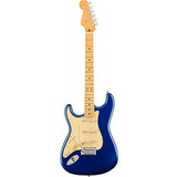 Stratocaster American Ultra Zurda - Azul Cobra Con Diapasón 