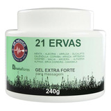  Gel Extra Forte 21 Ervas Para Massagem 240g Natuflores Natur