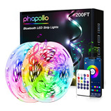 Phopollo Tira De Luces Led Bluetooth De 24 V De