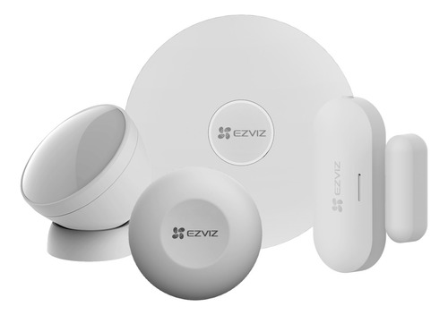 Kit Alarma Ezviz Wifi Inalambrica Sensor +control Pir Sirena