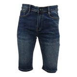 Shorts Jeans Hombre Bermuda Denim Mezclilla Elasticado 930