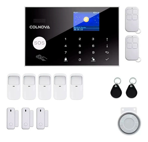 Kit Alarma Residencial Inalámbrica Gsm Y Wifi (recomendada)