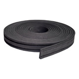 Rodapé Boiserie Autocolante Flexível Preto 5cm 5 Mts - 5c2