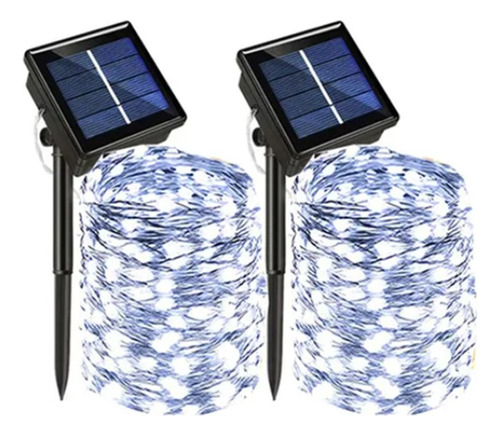 Linterna Solar String De 300 Led Para Decoración, 30 Metros,