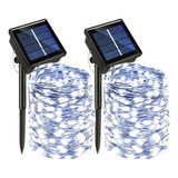 Linterna Solar String De 300 Led Para Decoración, 30 Metros,