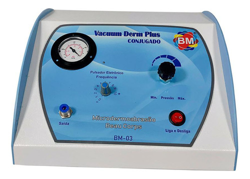 Vacuum Derm Plus Facial Corporal Extratora Cravos Pump Bm