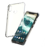 Kit Capinha Case Para Motorola One 5.9 Xt1941-3 + Pelicula