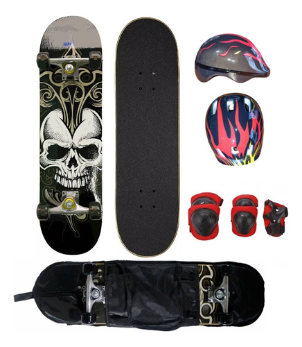 Skate Patineta Skateboard 7 Capas Aluminio Tienda Dolphin 