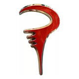 Plaqueta Emblema Adesivo P/ Bike Alumínio Pinarello Vermelho