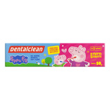 Pasta De Dentes Infantil Dentalclean Peppa Pig Tutti Frutti  Em Gel 50 G