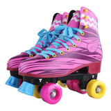 Rollers Skate Patines 4 Ruedas Gadnic Niñas Con Freno Talles