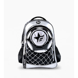 Mochila Footy Arco Y Pelota De Futbol  3d Luz Led 18¨ Nene