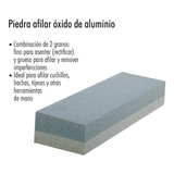 Piedra Afilar 5291 8  Rectangular 2 Granos Óxido De Aluminio