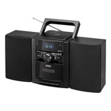 Estéreo Bluetooth Portátil Jensen Cd-785, Radio Am/fm, Negro