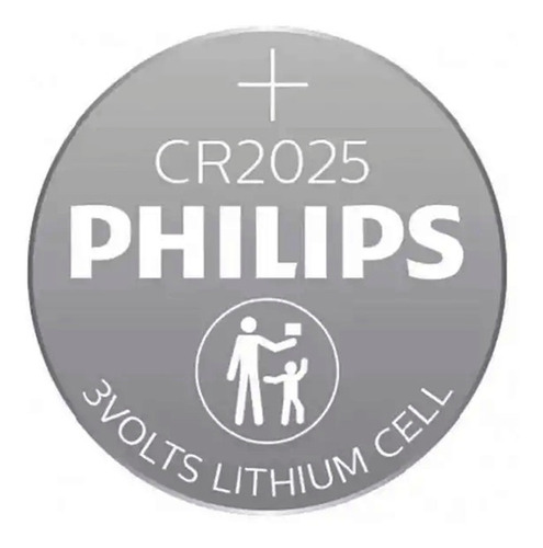 Pila Philips Cr2025  3v