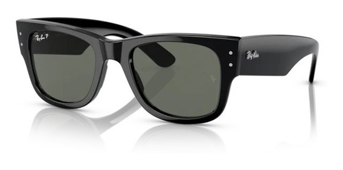 Lentes Ray Ban Rb0840s 901/58 Negro Mega Wayfarer Polarizado