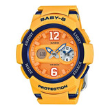 Reloj Para Mujer G-shock Bga_210_4b Amarillo