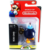 Mini Figura Bob-omb World Of Nintendo