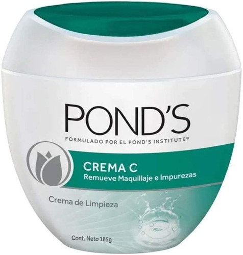 Pond's Crema C De Limpieza Desmaquillante 185 G