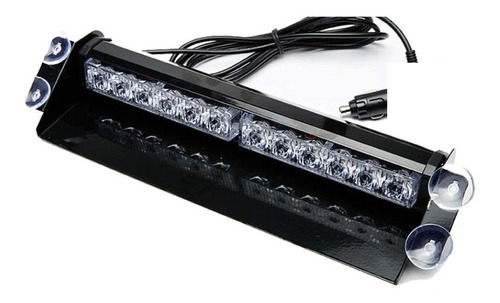 Baliza Azul De Led 1102a Para Parabrisa 12w Metalica Ranger