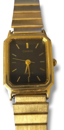Reloj Casio Cuarzo Dorado Damas 359 Lq-371 Vintage A Reparar