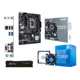 Kit Actualizacion Intel Core I5 12va, H610, 8gb Ram 3200mhz