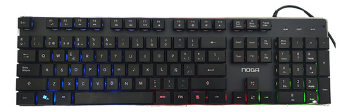 Teclado Pc Geni Noga Nkb-560 Hyper Red Iluminado Dragon Led