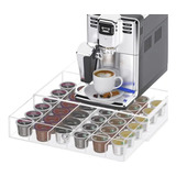 Porta Cápsulas Café Nespresso Base Y Cajón Acrilico Premium