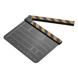 Escena Acrílica De Scene Clapper Movie Cut Action Erase Clap