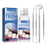 Tooth Repair Granules, Kit De Reparación Dental Temporal The