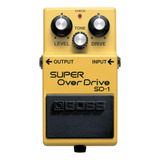 Pedal Super Overdrive Boss Sd-1