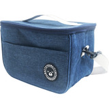 Bolsa Termica Marmita 5l Fitness Sacola Cooler Azul Pequena