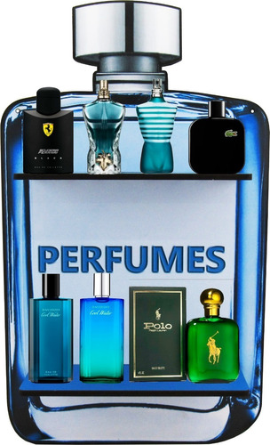 Organizador Nicho Expositor Para Perfumes Masculino Mdf