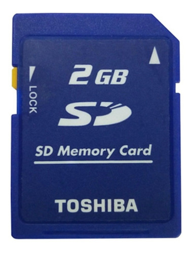 Tarjeta De Memoria Sd Toshiba 2gb Para Equipo Médico
