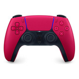 Controle Ps5 Dualsense Cosmic Red Sem Fio Original Sony