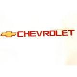 Emblema  Chevrolet Silverado Suburban Cheyenne Letra Roja