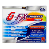 G Fx Complete Polvo, 20 Sobres Con 10 G C/u, Natutech