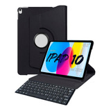 Capa Case Para iPad Apple 10th 2022 A2696 10.9  + Teclado