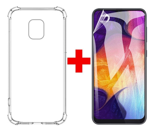 Kit Carcasa Xiaomi Redmi Note 9s + Lamina De Hidrogel