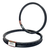 Par Aros Bmx Stranger Crux R20 36h Negro Mate