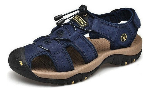 Sandalias De Senderismo Al Aire Libre De Velcro Para Hombre