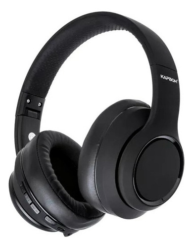 Fone De Ouvido Sem Fio Headphone Super Bass Kapbom Ka-994 Cor Preto Luz Não Tem