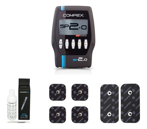 Kit Compex Sp 2.0 + Lápiz Punto Motor + 6 Electrodos Extra