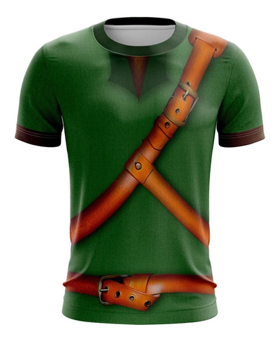 Playera Sublimada Zelda Traje Link Talla Infantil